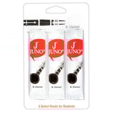 Bb Clarinet JUNO Reeds 3 Card - 1.5 Strength